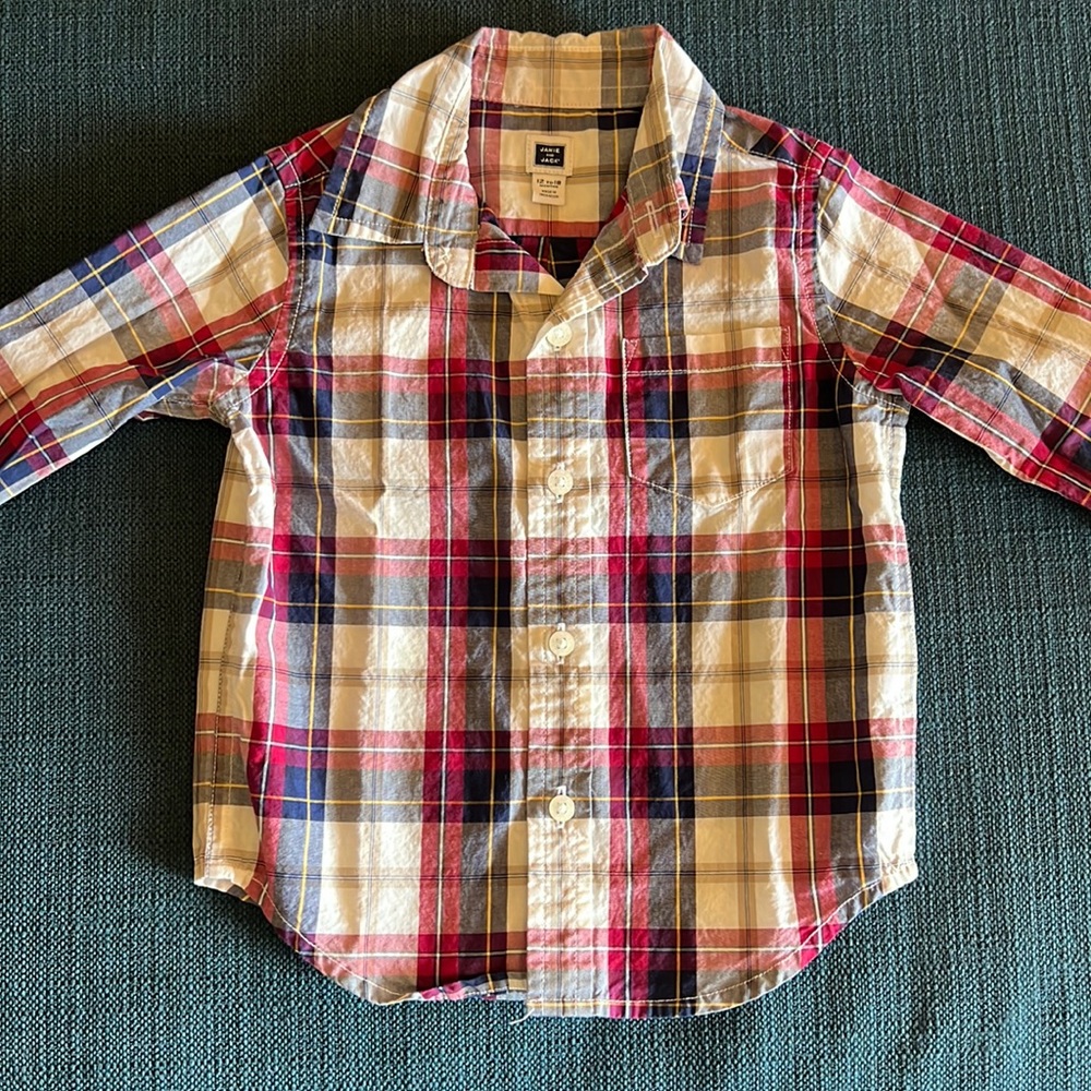 Boys Janie and Jack shirt.